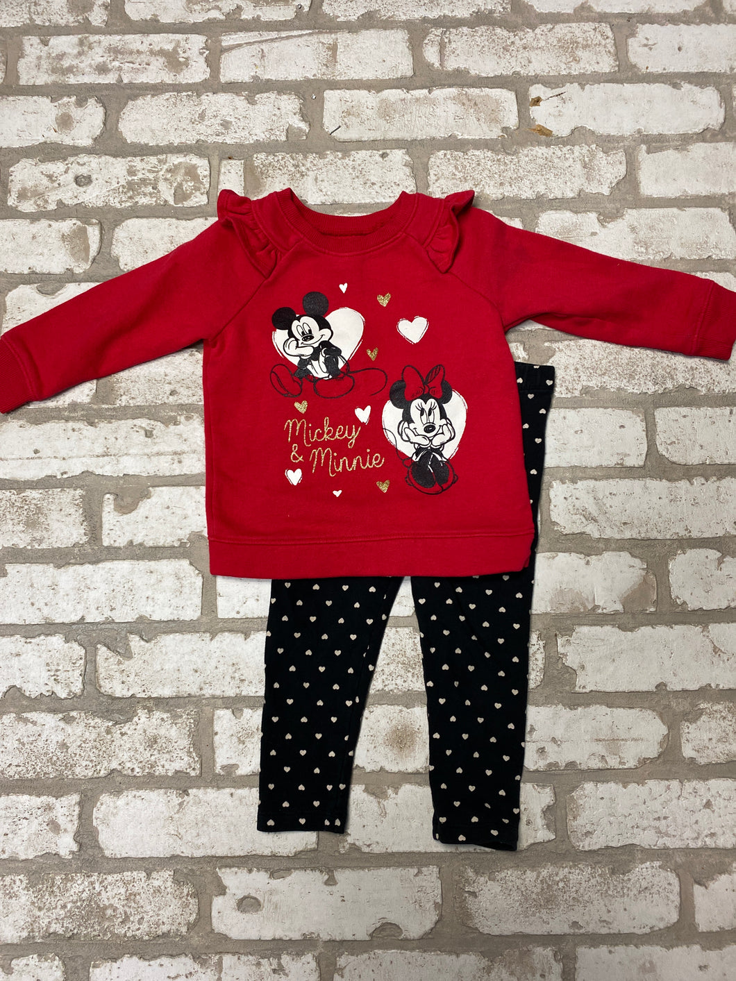 Girl's 2pc Minnie Set (2t)