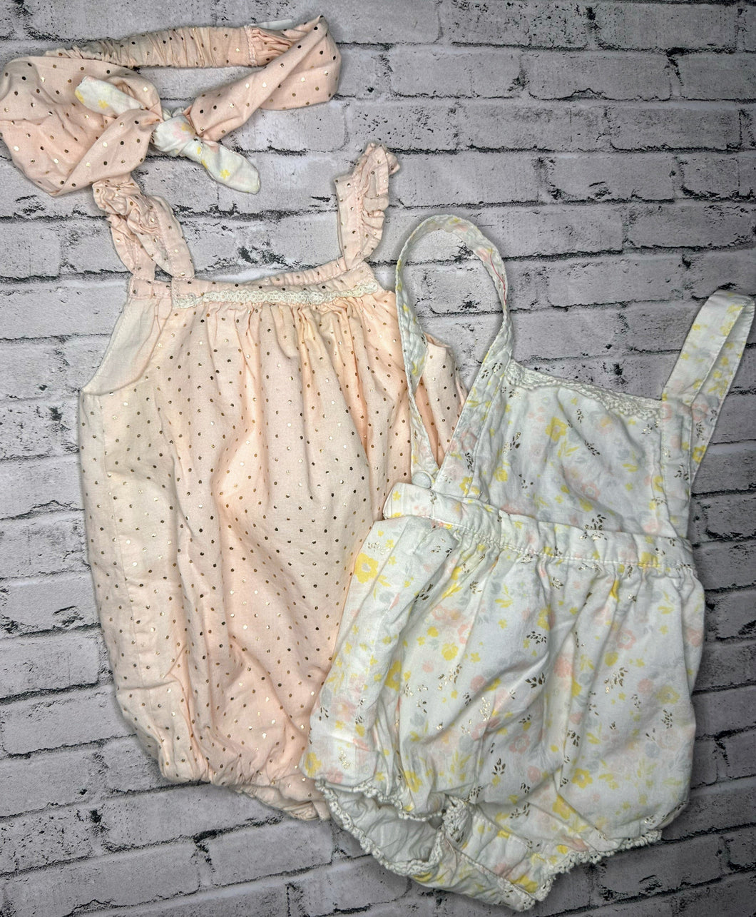 Dylan & Abby: 3pc Spring Set- 3/6m