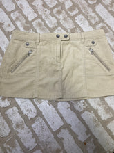 Load image into Gallery viewer, Calvin Klien (13) Corduroy Skirt Beige GUC

