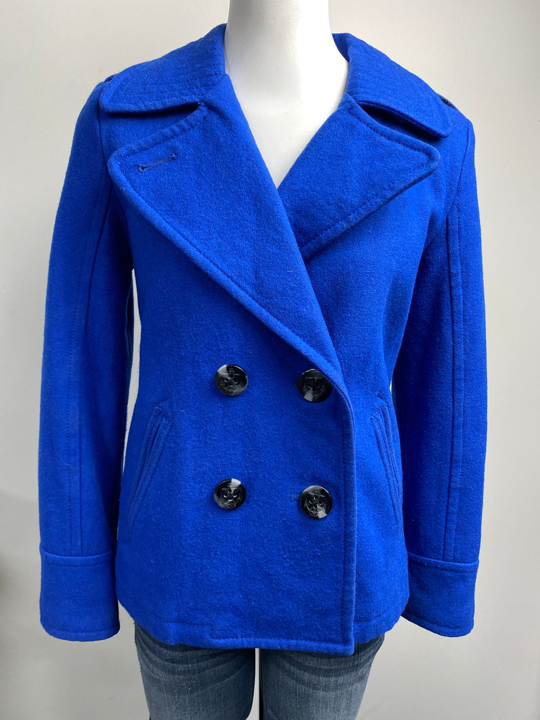 A&E wool Jacket Blue (S)