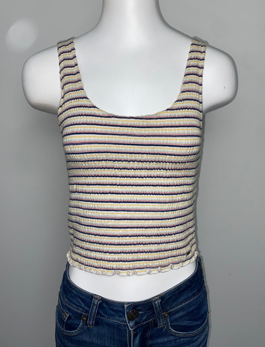 Hollister Striped Tank- (M)