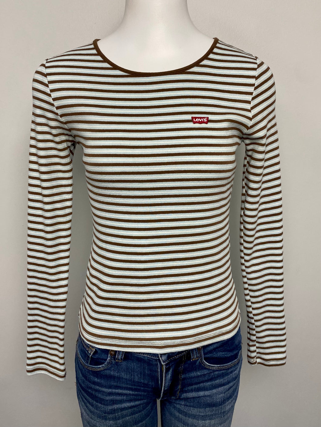 Levis Ribbed Long Sleeve- (S)