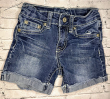 Load image into Gallery viewer, FreeFly: Star Embroidered Denim Shorts- 4T
