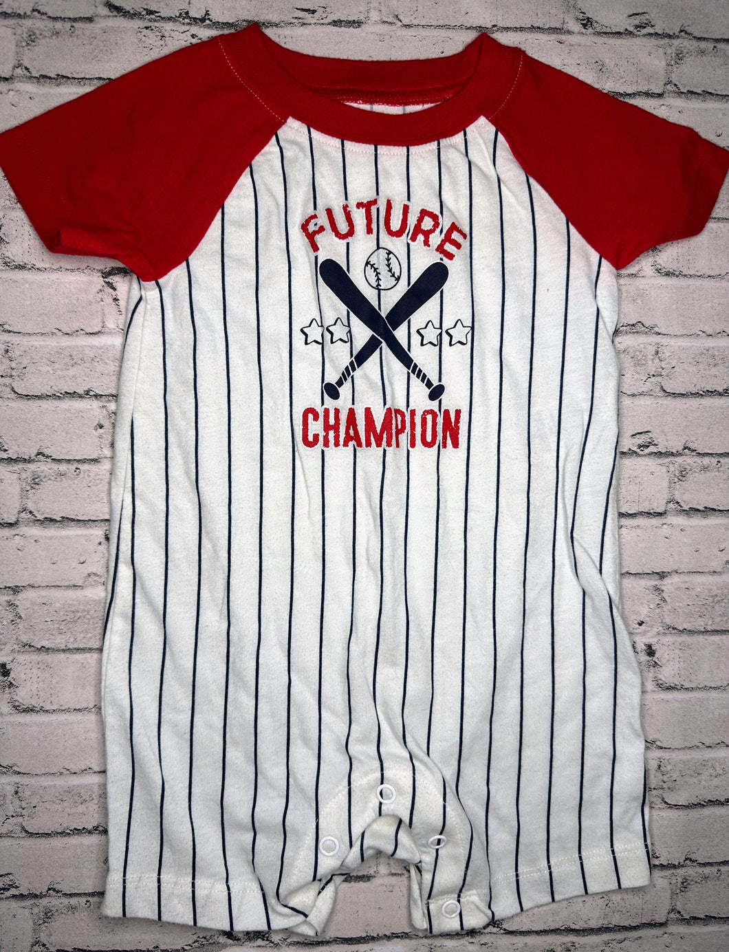 Celebrate: “Future Champion” Romper- 6/9m