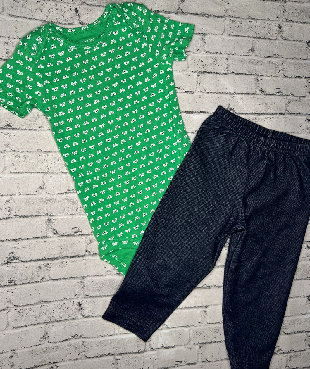 Carter’s: Green Butterfly Set - 12m