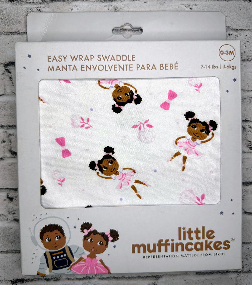 Little Muffincakes: Ballerina Swaddle- NEW!