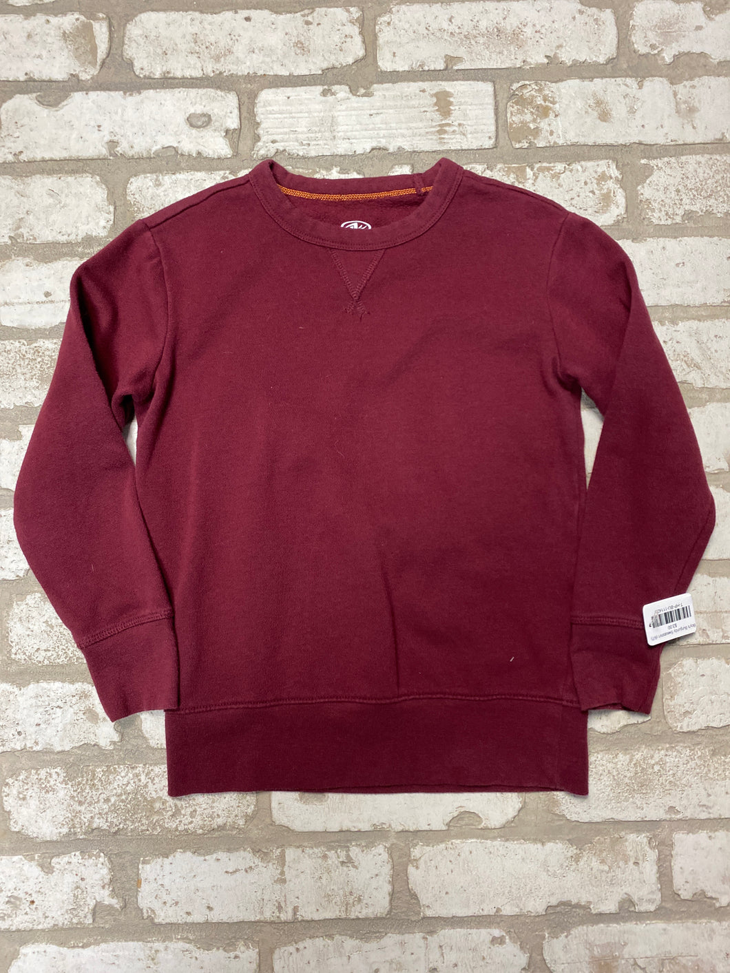 Boy's Burgundy Sweatshirt (6/7)