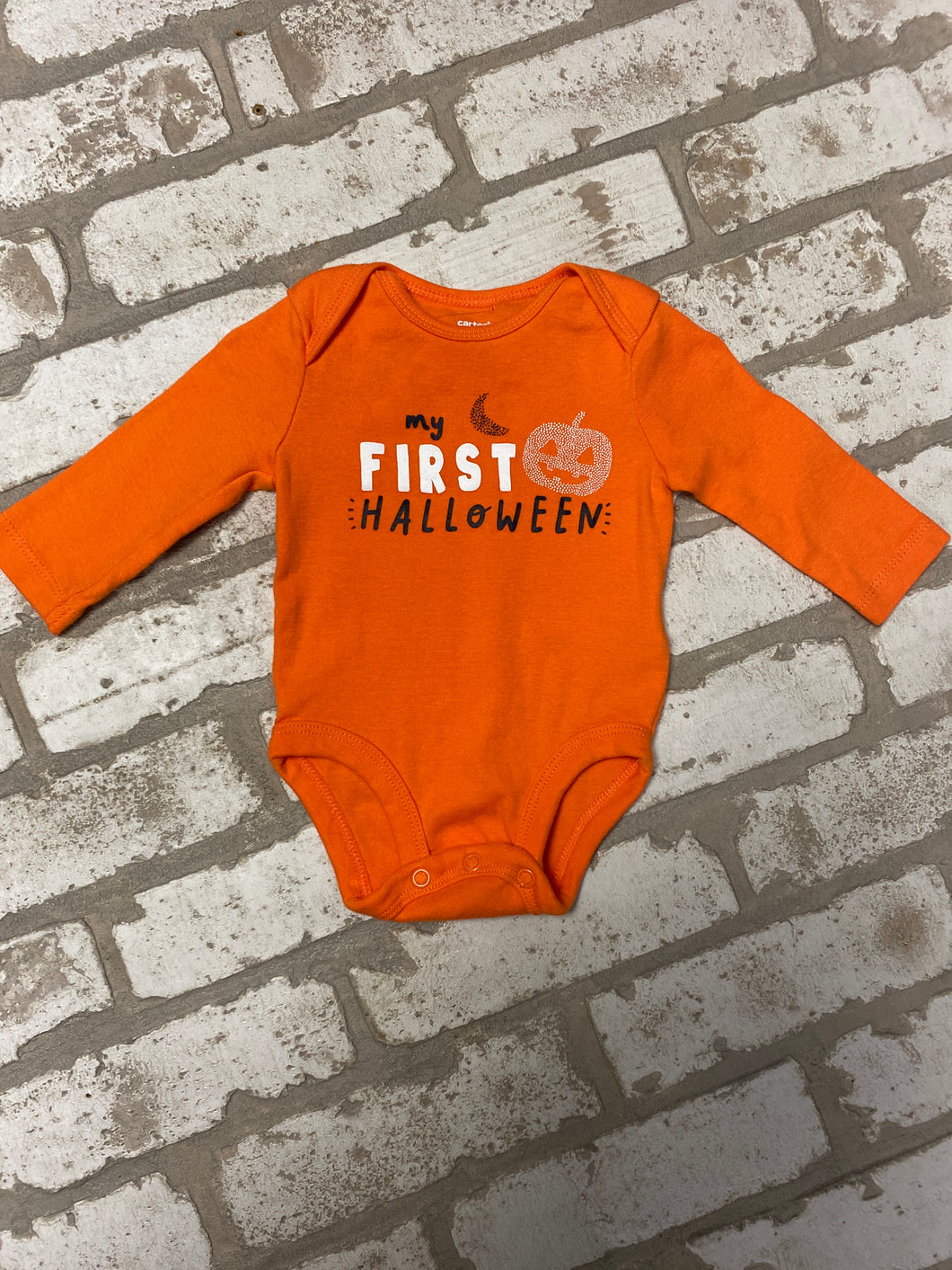 my first halloween onesie (3m)