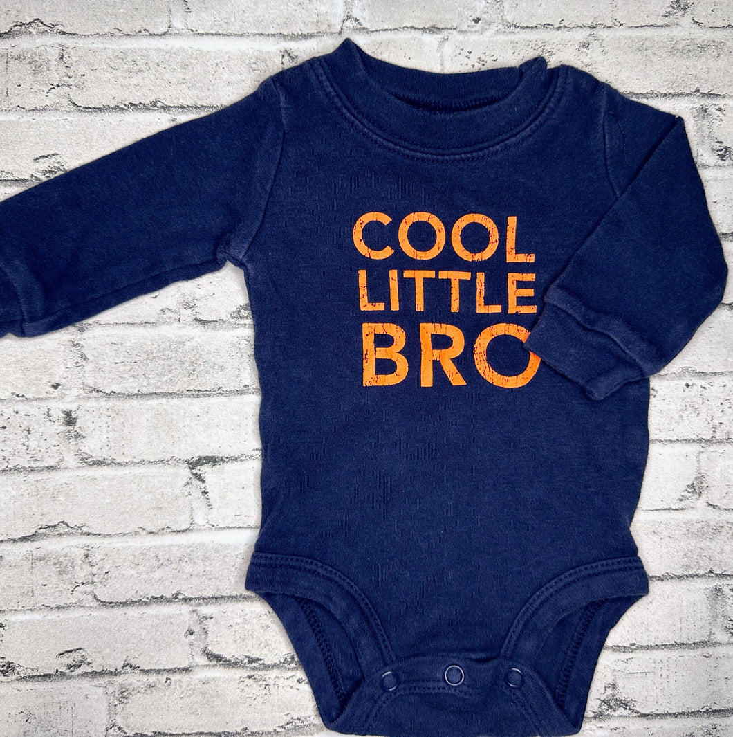 Carter’s: “Cool Little Bro” Bodysuit- Newborn