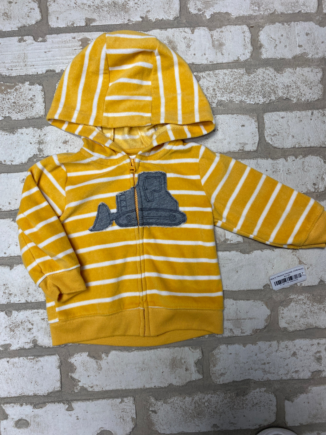 Boy's Fleece Hoodie (3/6mos)
