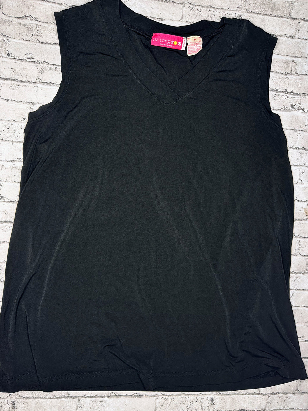 Liz Lange Maternity: Black Formal Tank- Medium
