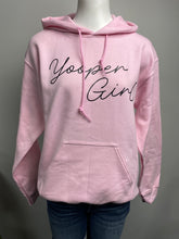 Load image into Gallery viewer, Yooper Girl Hoodie Pink (L)
