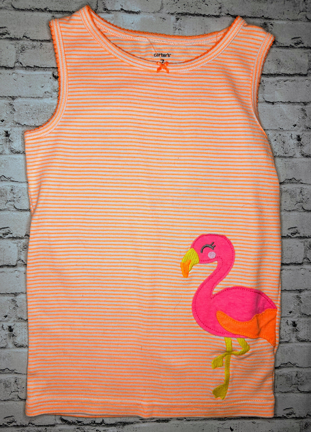 Carter’s: Flamingo Stripe Tank- 7