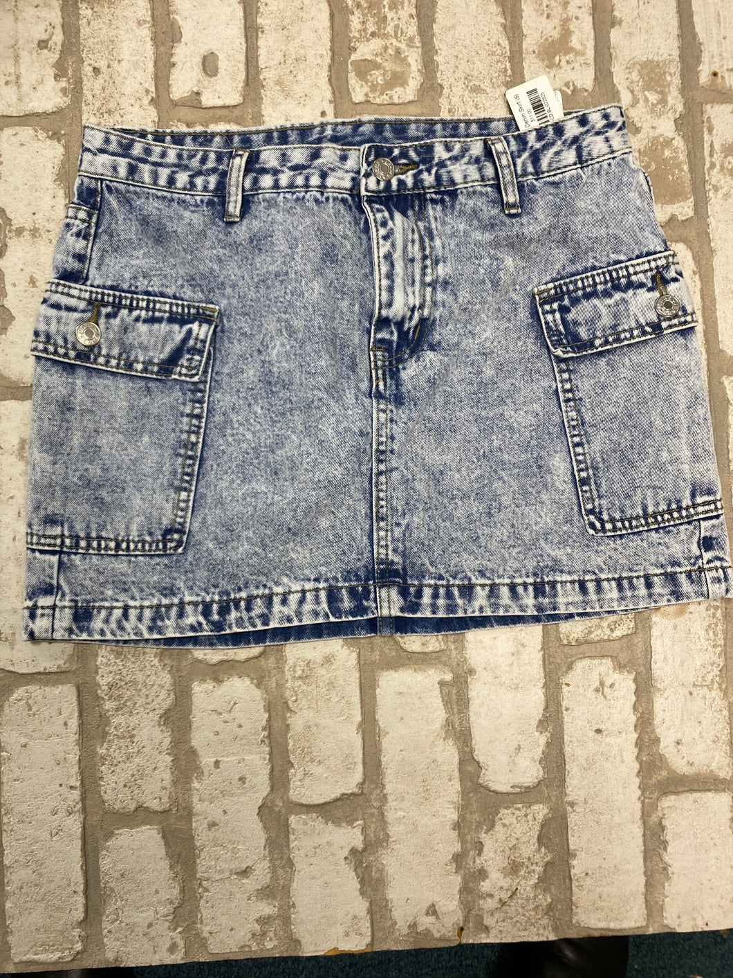 Shein Denim Skirt (6)