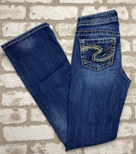 Load image into Gallery viewer, Silver Aiko Bootcut- (Size 25&quot;)
