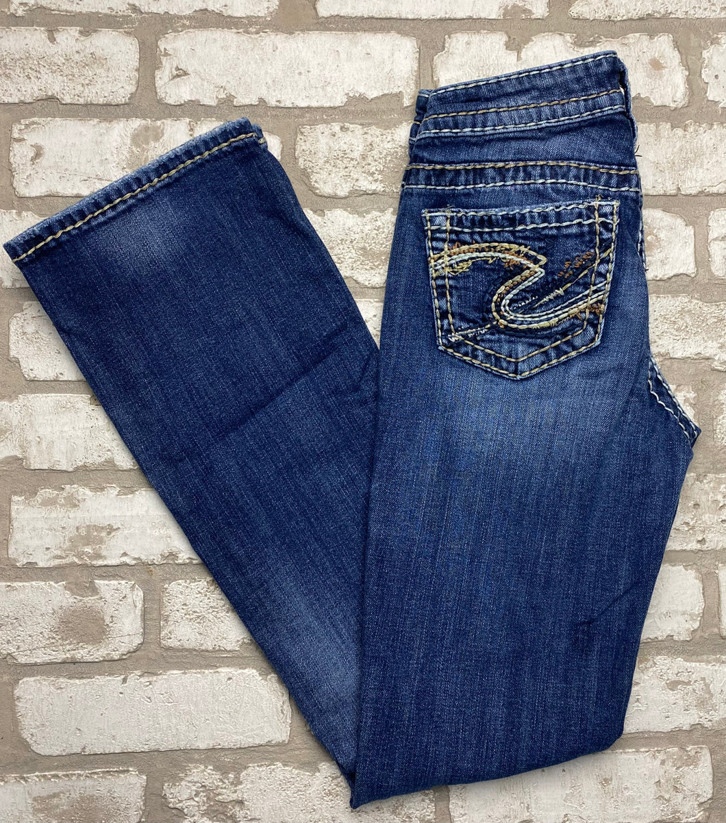 Silver Aiko Bootcut- (Size 25