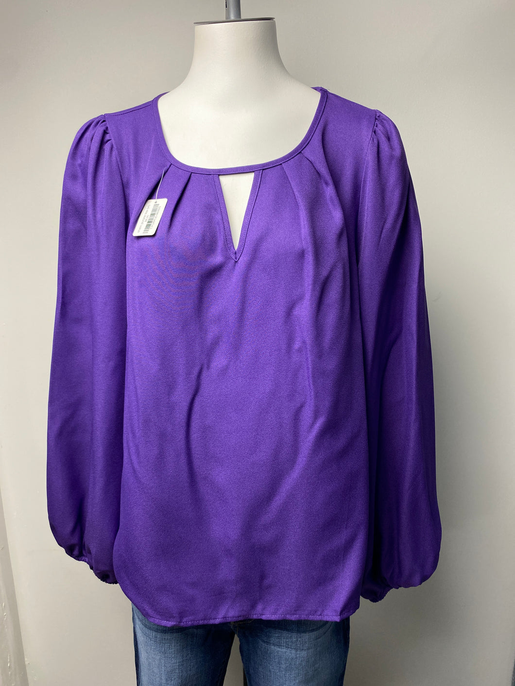 shein purple top (xl)