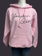 Load image into Gallery viewer, Yooper Girl Hoodie Pink (L)
