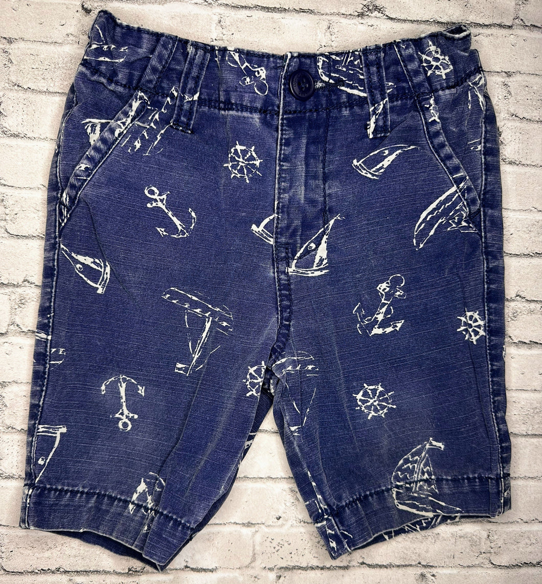 Oshkosh: Anchor Denim Shorts- 4T