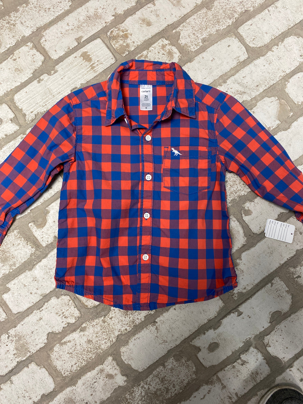 Carter's Plaid boy's shirt (2T)