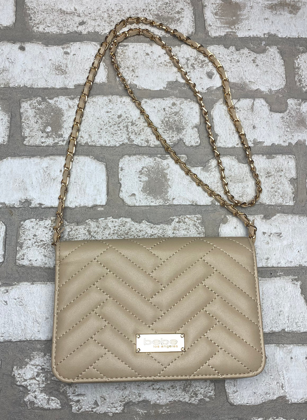 Bebe Quilted Crossbody