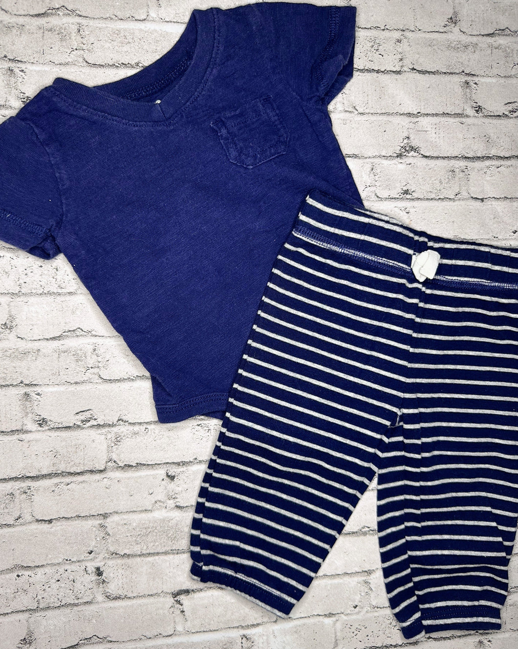 Navy Pocket Tee Set- 3M
