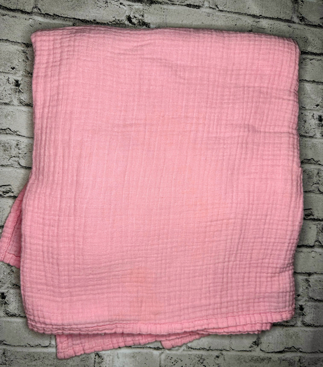 Pink Muslin Swaddle
