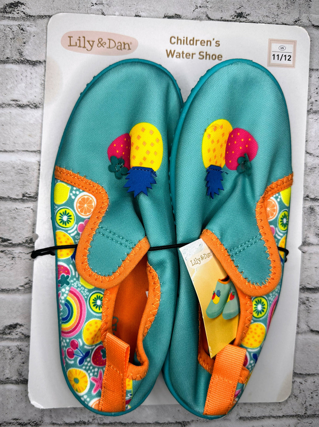 Lily & Dan: Fruit Swim Shoes - 11/12c NEW!