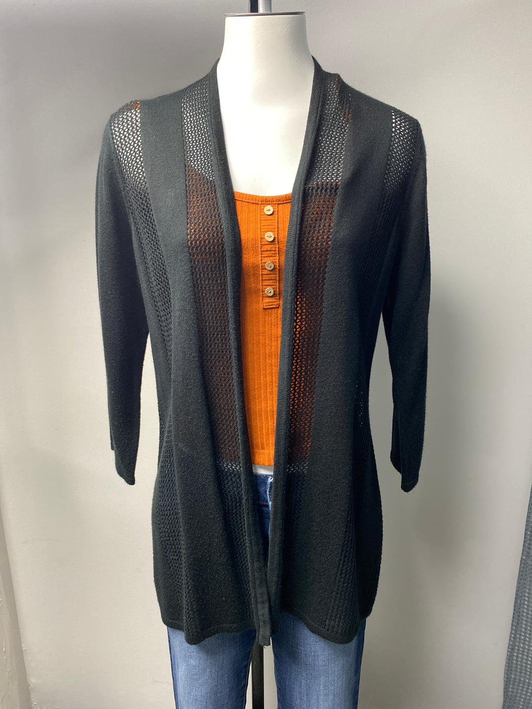 Grace Black Cardigan (L)