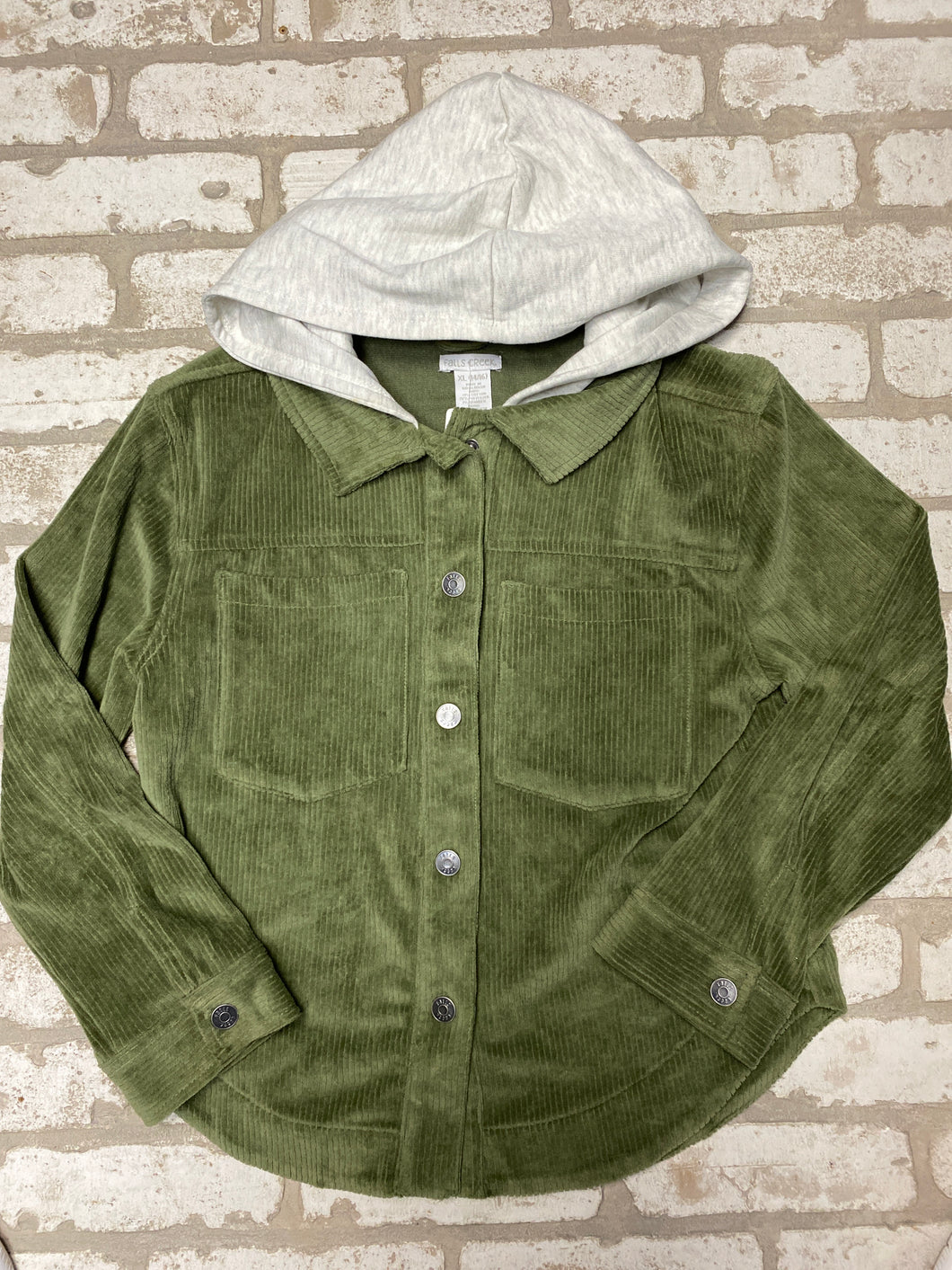 Girl's Fall Creek Corduroy Top (14/16)