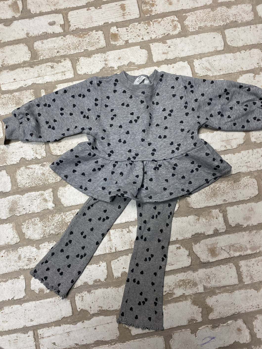 Gray Heart Set (2T)