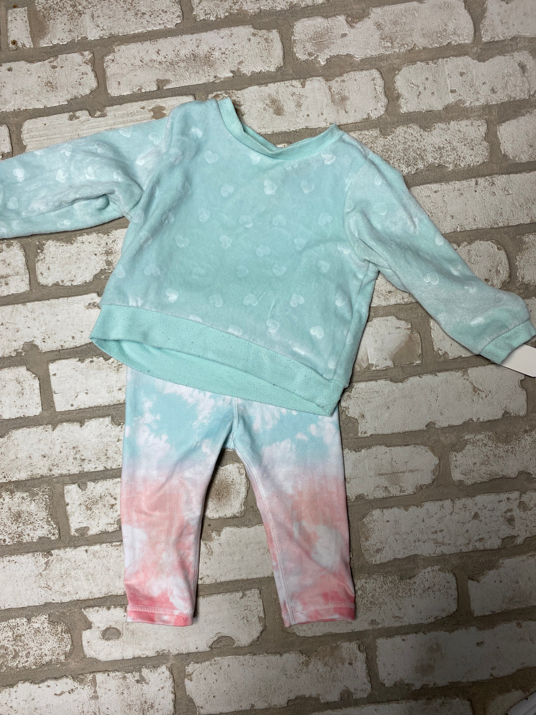 2pc Mint Green Set (12M)