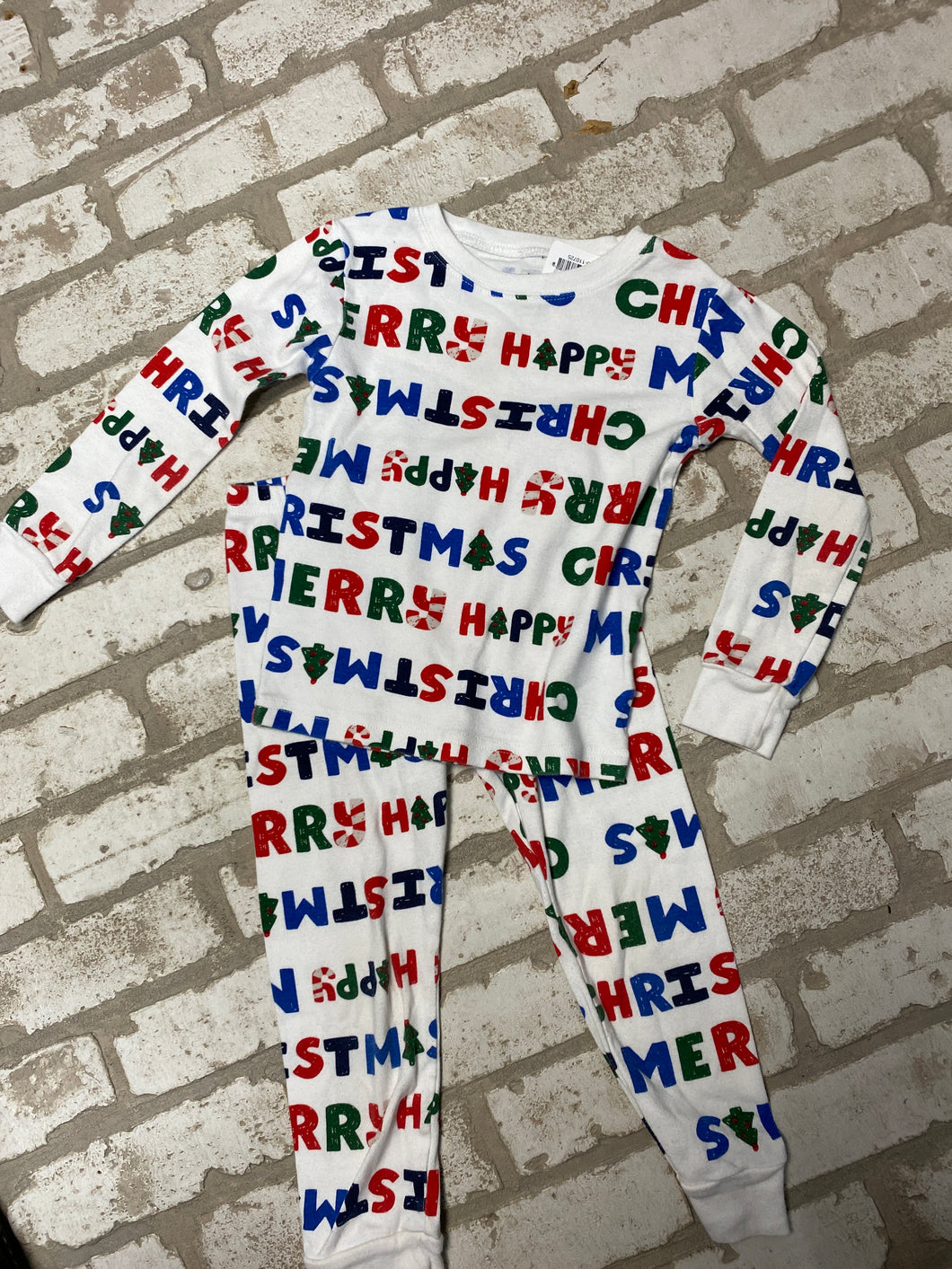 Happy Christmas PJ's 4T