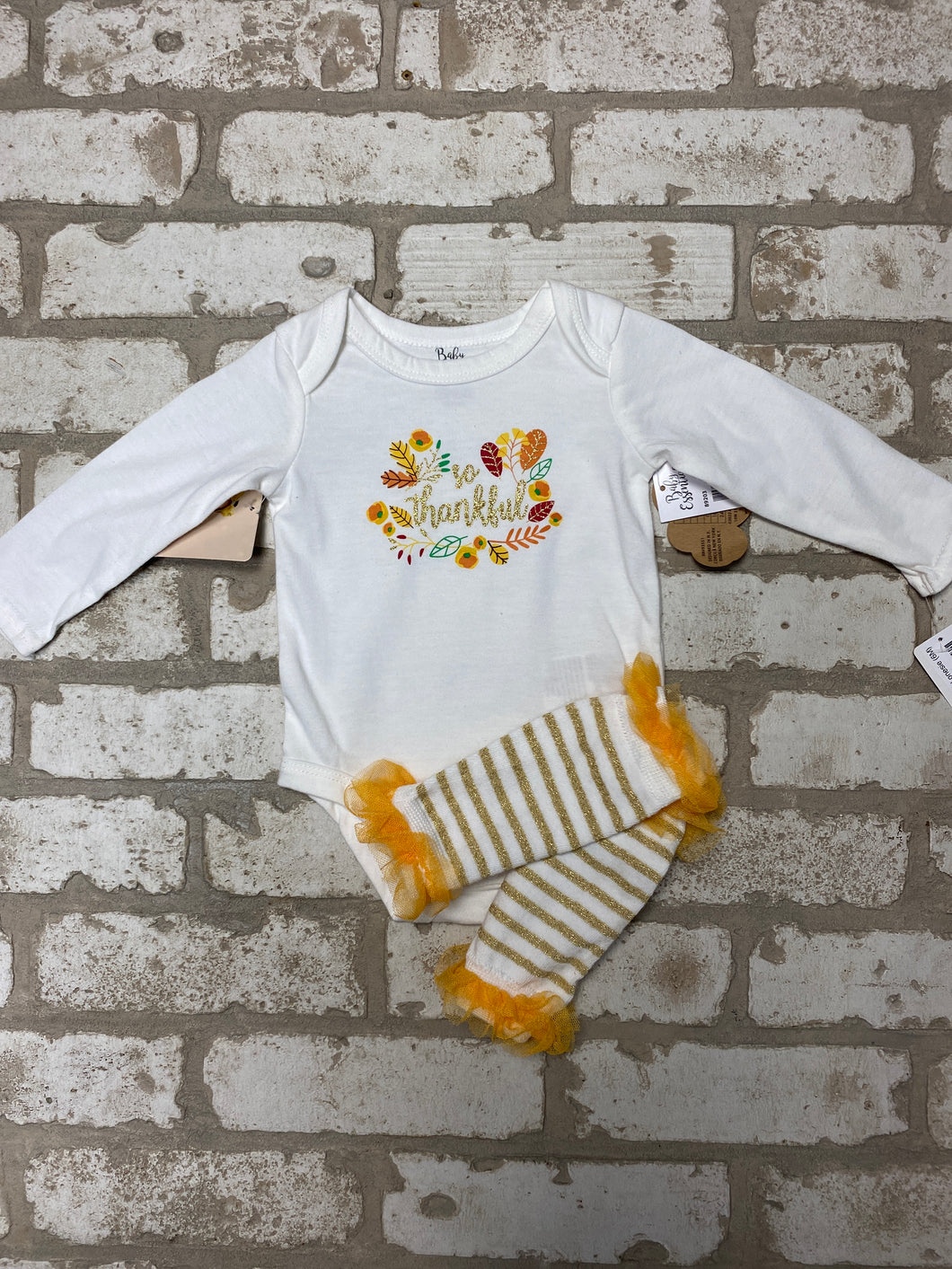 So Thankful onesie (6M)