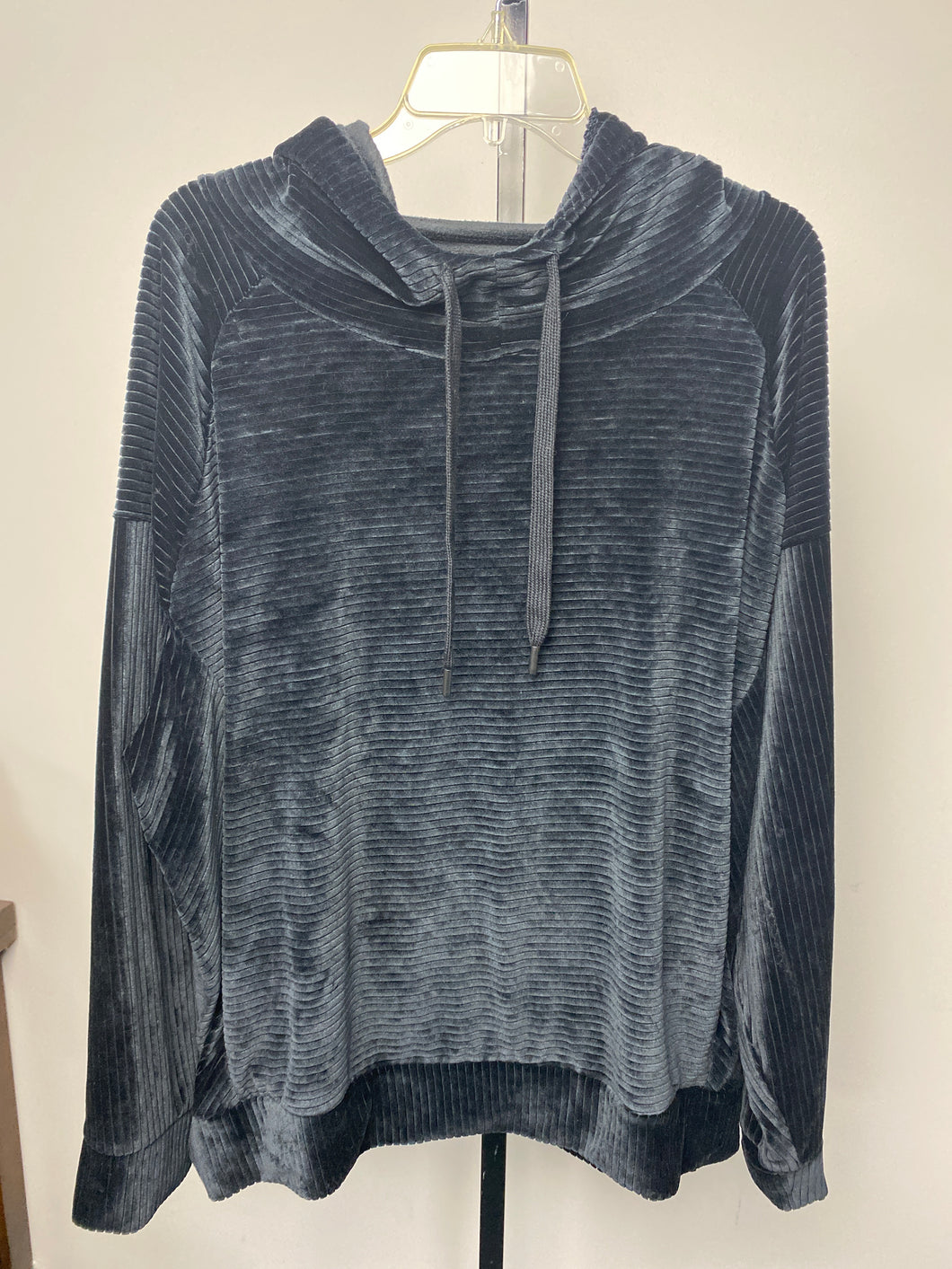 90 Degree Black Hoodie (3X)