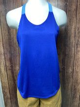 Load image into Gallery viewer, Just Do It Tank Blue (M)

