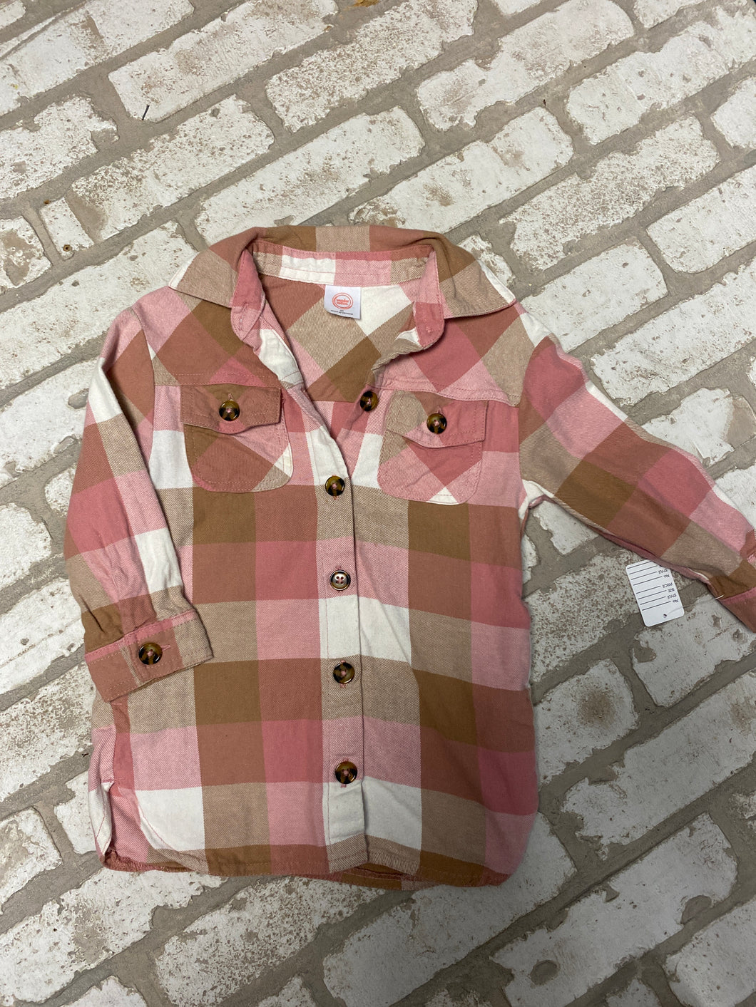 Wonder nation Flannel 2T Girl's