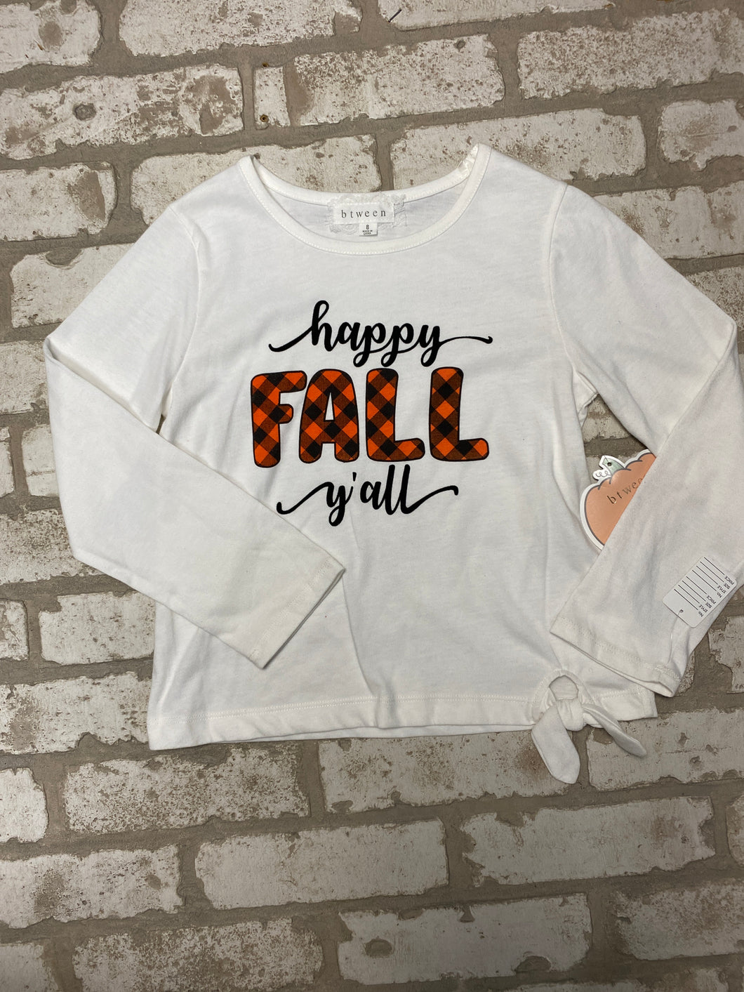 Happy Fall Girl's Top (8)NEW