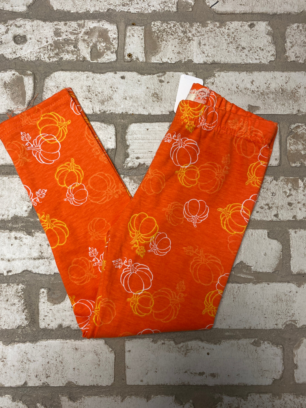 Orange Pumpkin Leggings (5)