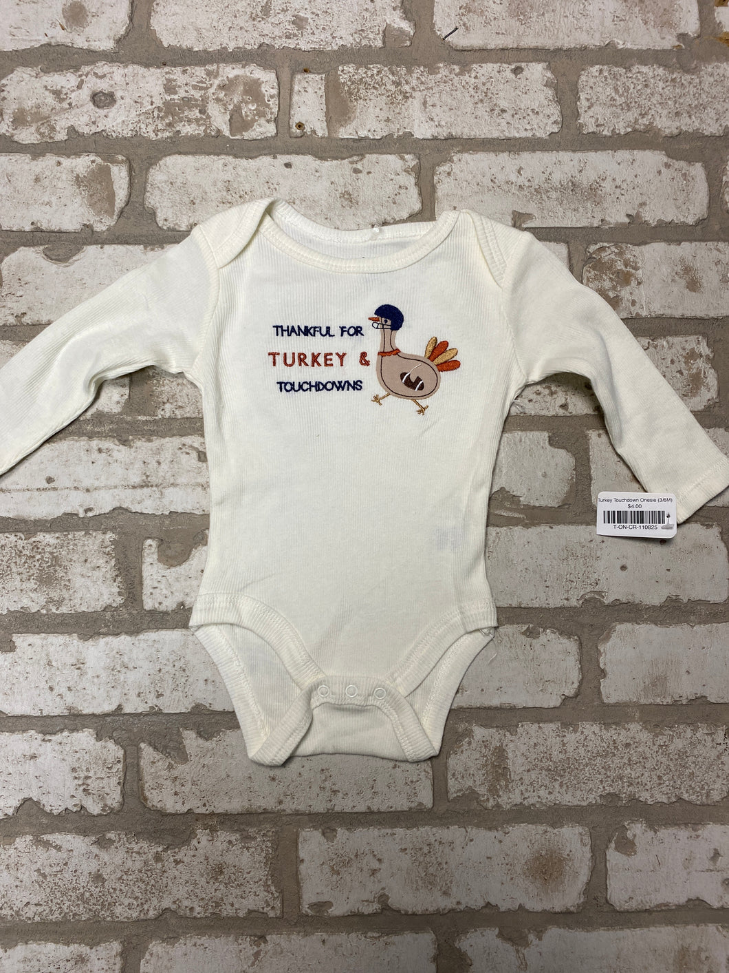 Turkey Onesie (3/6M)