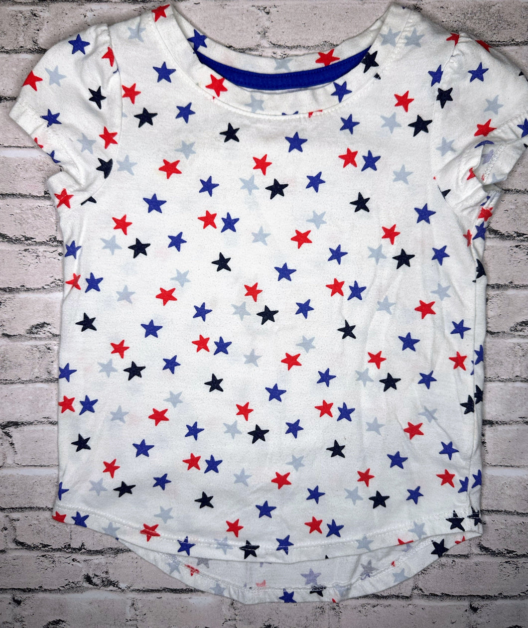 Cat & Jack: Patriotic Star Tee- 3T
