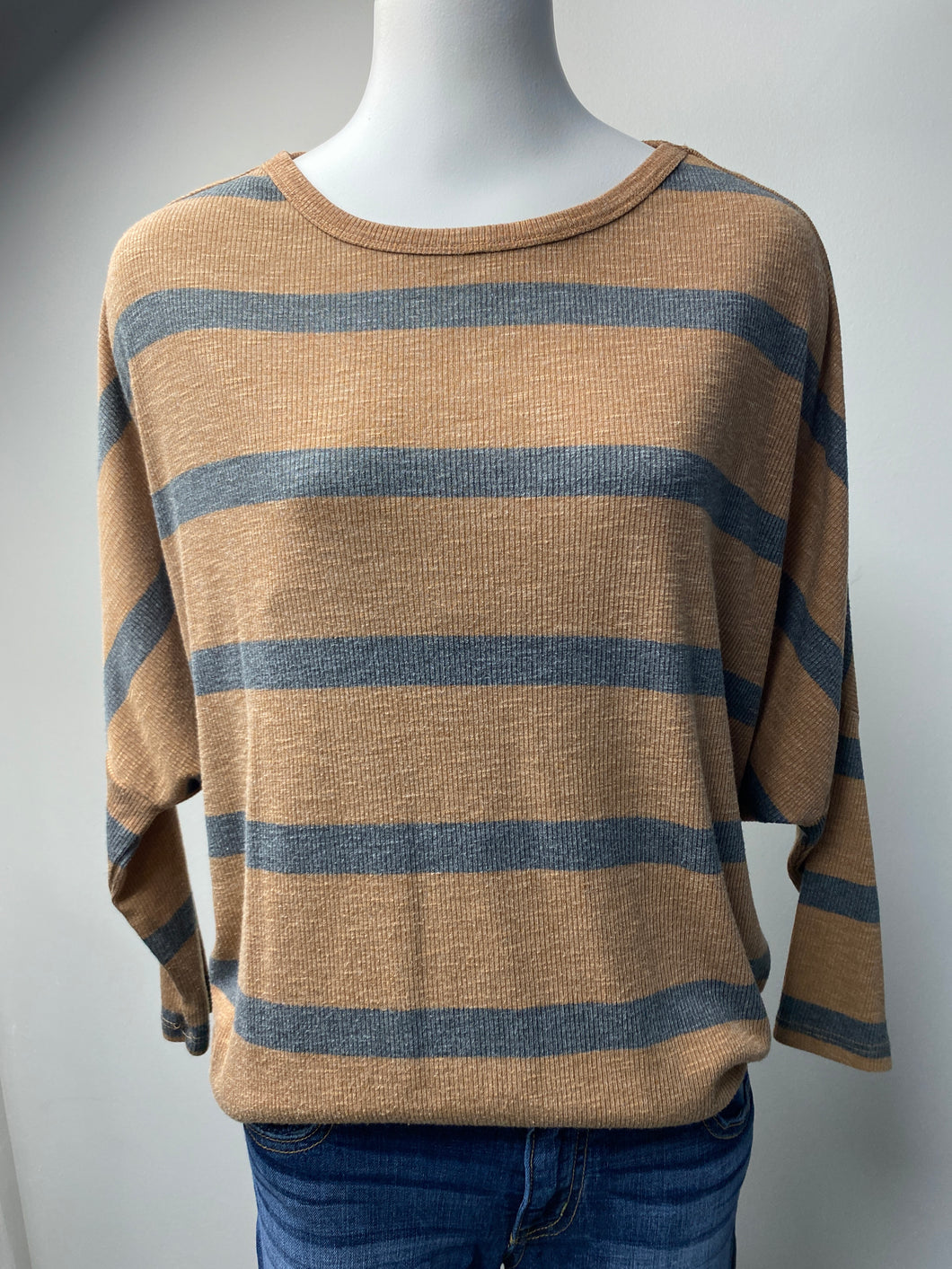 24/7 Striped Sweater (S)