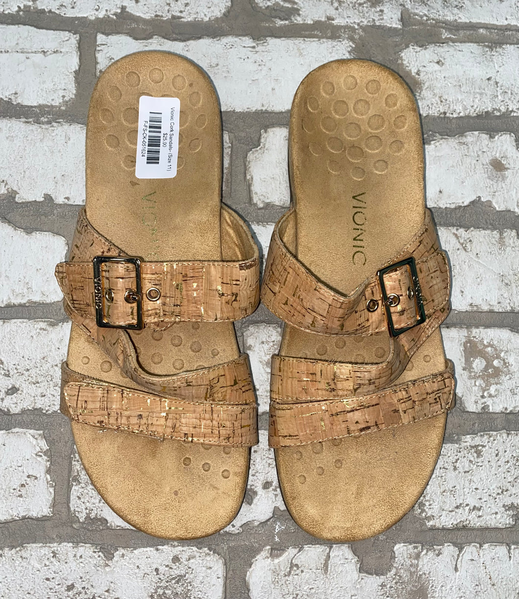 Vionic Cork Sandals- (Size 11)