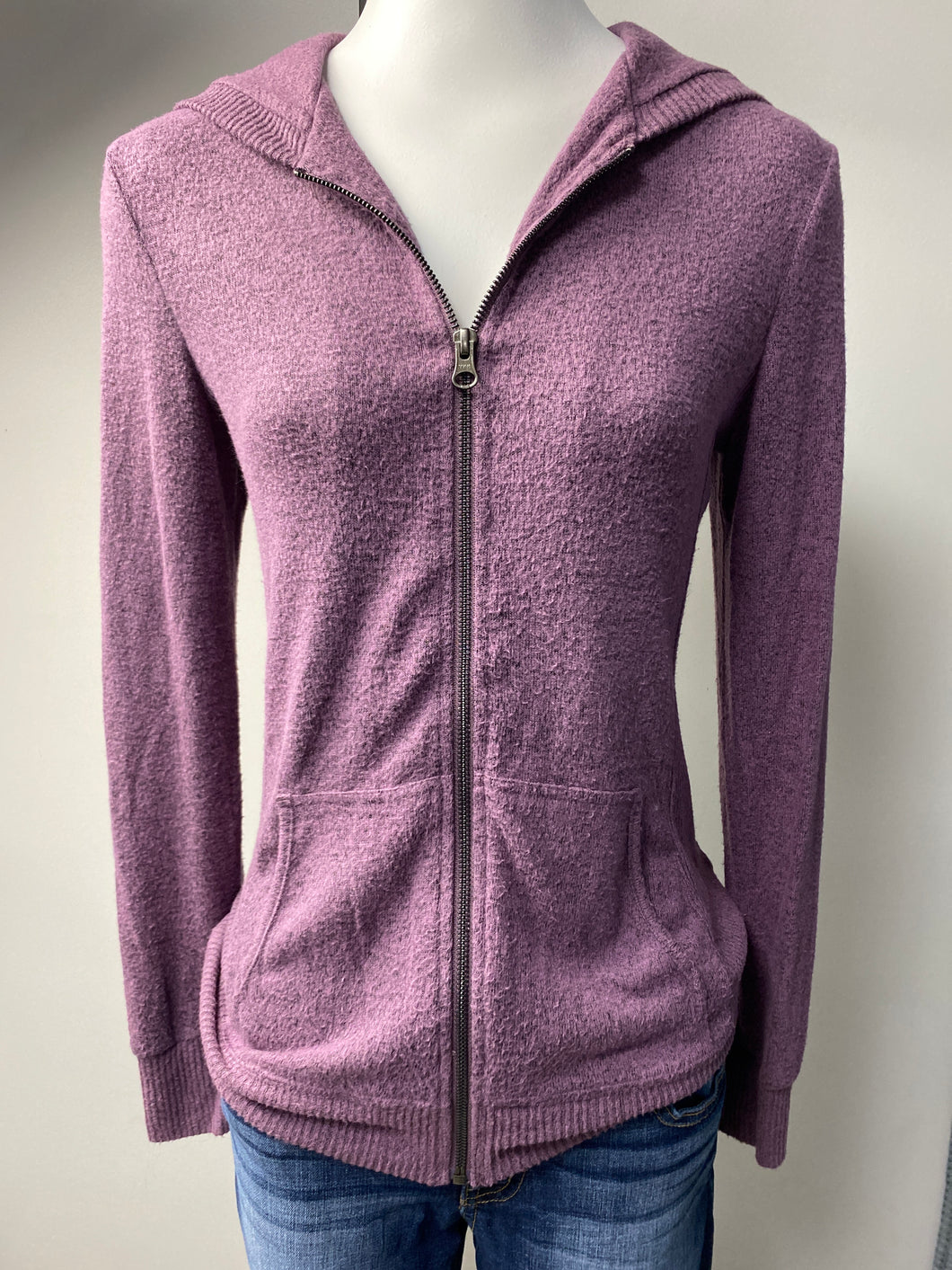 Market Zip up hoodie (XS)