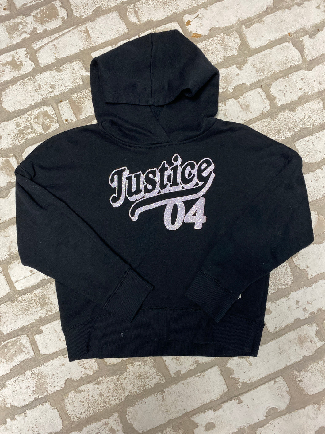 Girl's Justice Hoodie Black (S)