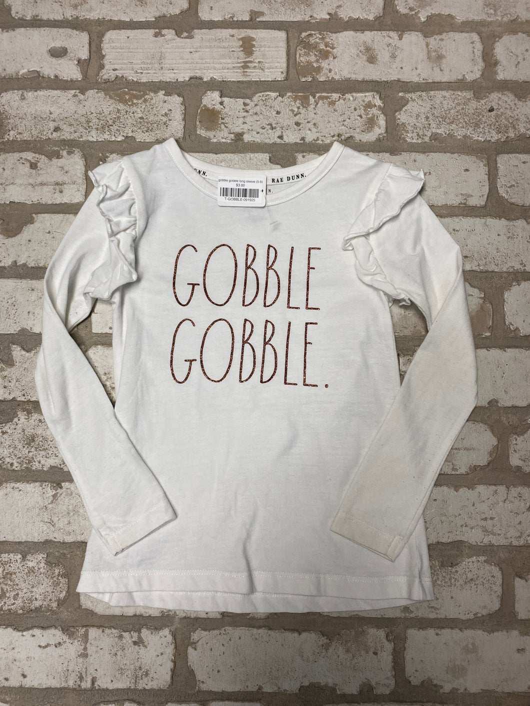 gobble gobble long sleeve (5-6)