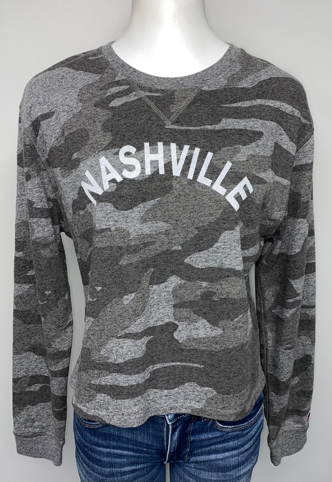 League Camo Crew- (M)