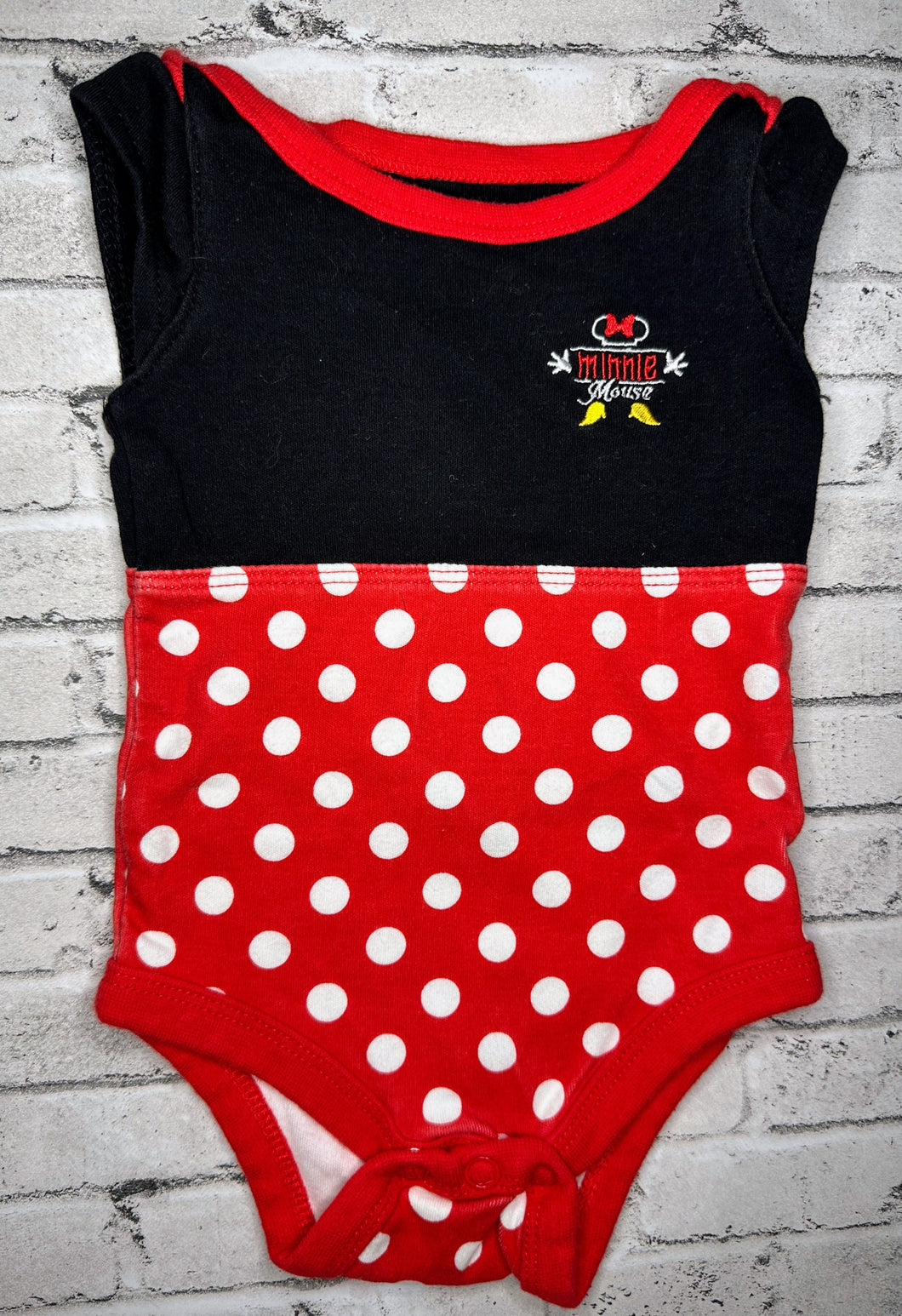 Disney: Minnie Mouse Bodysuit- Newborn
