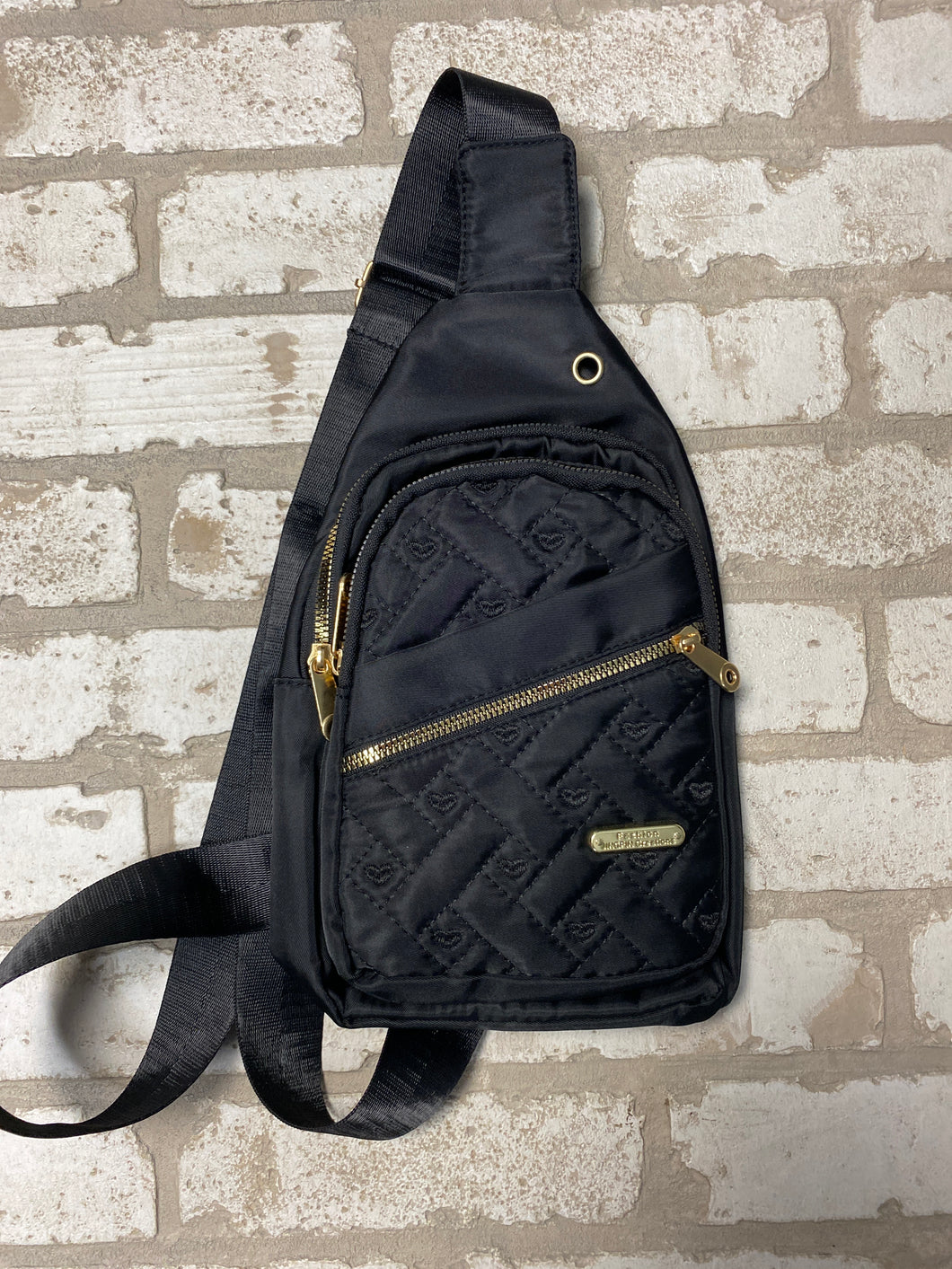 JINGPIN Creations Shoulder Purse Black NEW