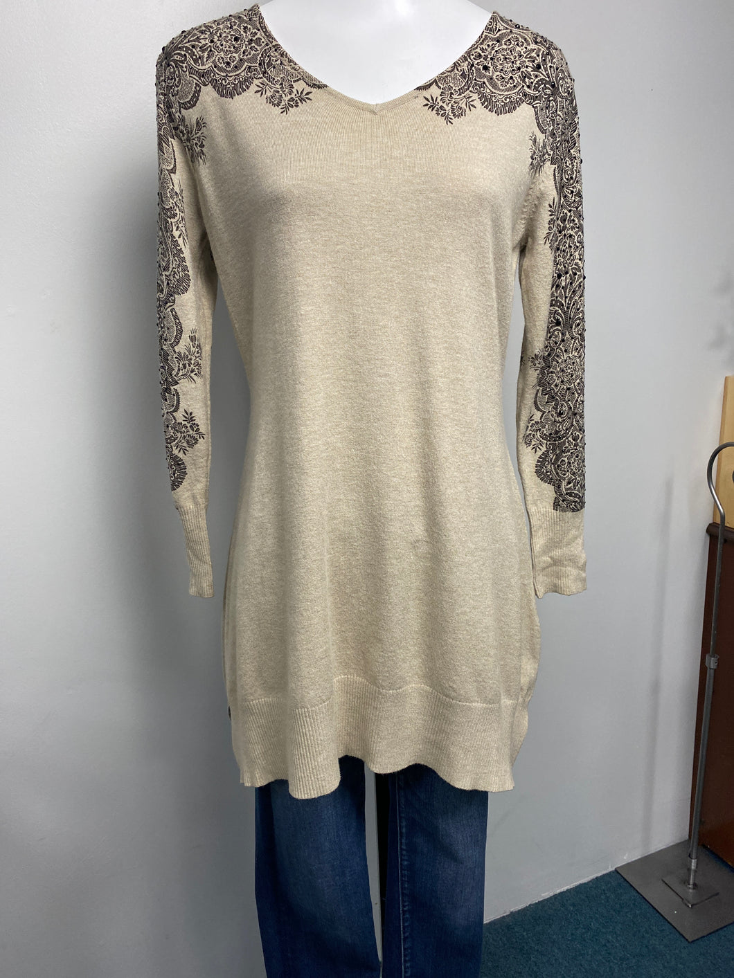 Orange fashion long sleeve (S)
